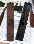 SEGNALIBRO IN LEGNO CON INCISIONE - Animali marini - Clorophilla Shop