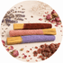 SET BASTONCINI LEGNO DI PALO SANTO RICOPERTI - Lavanda, Rosa e Dragon's blood - Clorophilla Shop