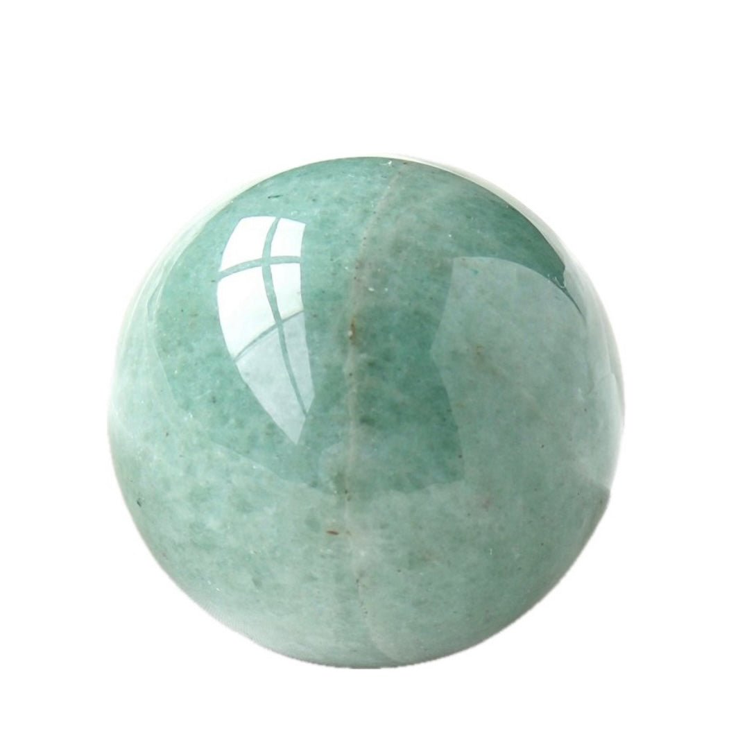 Sfera Feng Shui in Avventurina verde Pietra Naturale - Guarigione emotiva - Cristalloterapia - Clorophilla Shop