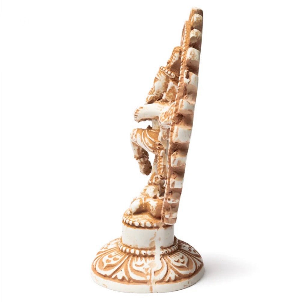 STATUA SHIVA NATARAJA AVORIO - Ciclo eterno dell'esistenza - Clorophilla Shop