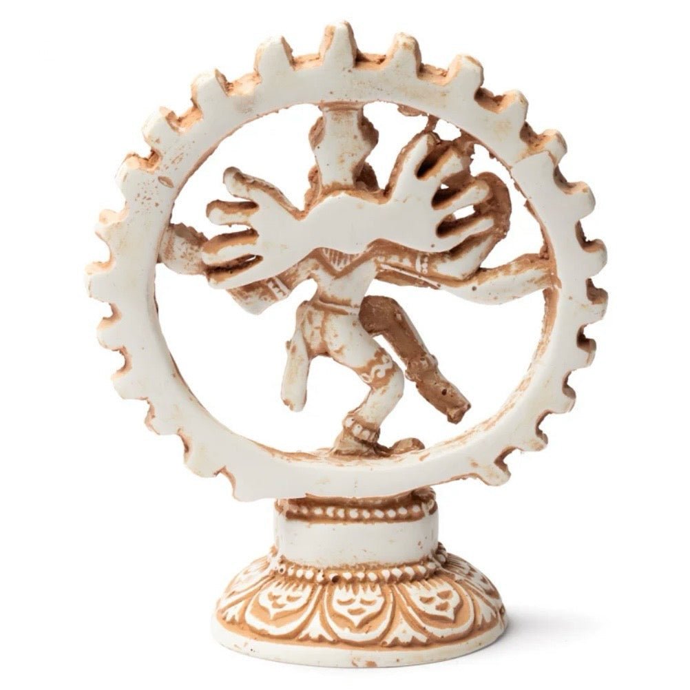 STATUA SHIVA NATARAJA AVORIO - Ciclo eterno dell'esistenza - Clorophilla Shop