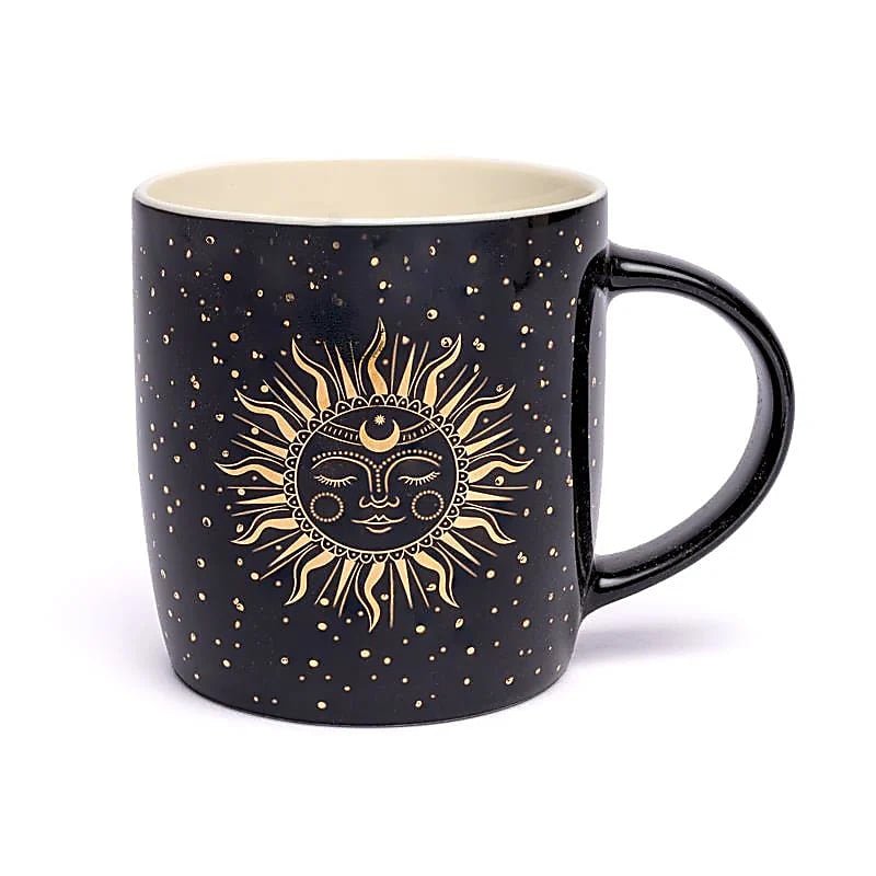 TAZZA CON SOLE E LUNA - Equilibrio interiore - Clorophilla Shop