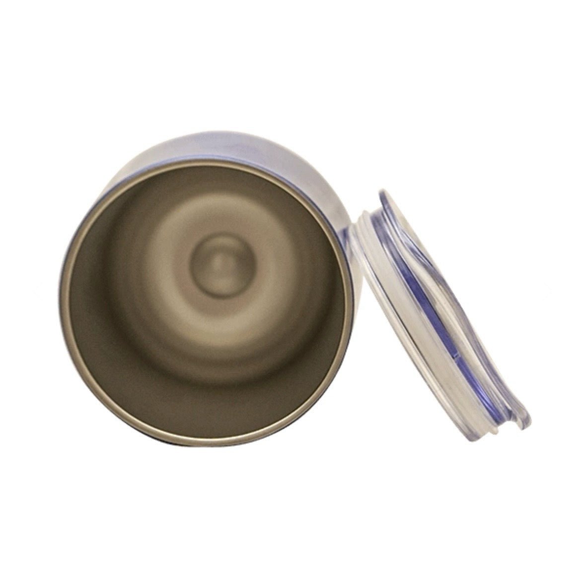 Verde Mate TermoLid in acciaio inox con coperchio - Coppa termica per Yerba Mate - Clorophilla Shop