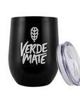 Verde Mate TermoLid in acciaio inox con coperchio - Coppa termica per Yerba Mate - Clorophilla Shop