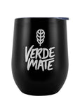 Verde Mate TermoLid in acciaio inox con coperchio - Coppa termica per Yerba Mate - Clorophilla Shop