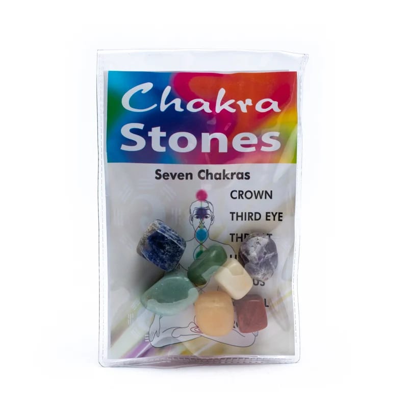 Chakra Stones - Pietre dei 7 Chakra burattate in confezione | Scopri su Clorophilla Shop