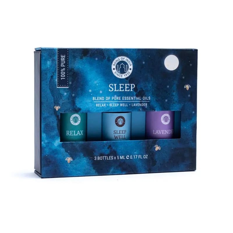 Song of India SLEEP Set Oli essenziali Aromaterapia - Collezione Relax | Scopri su Clorophilla Shop