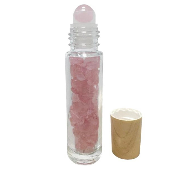 Roll-on pietra Quarzo Rosa - ANTISTRESS | Scopri su Clorophilla Shop
