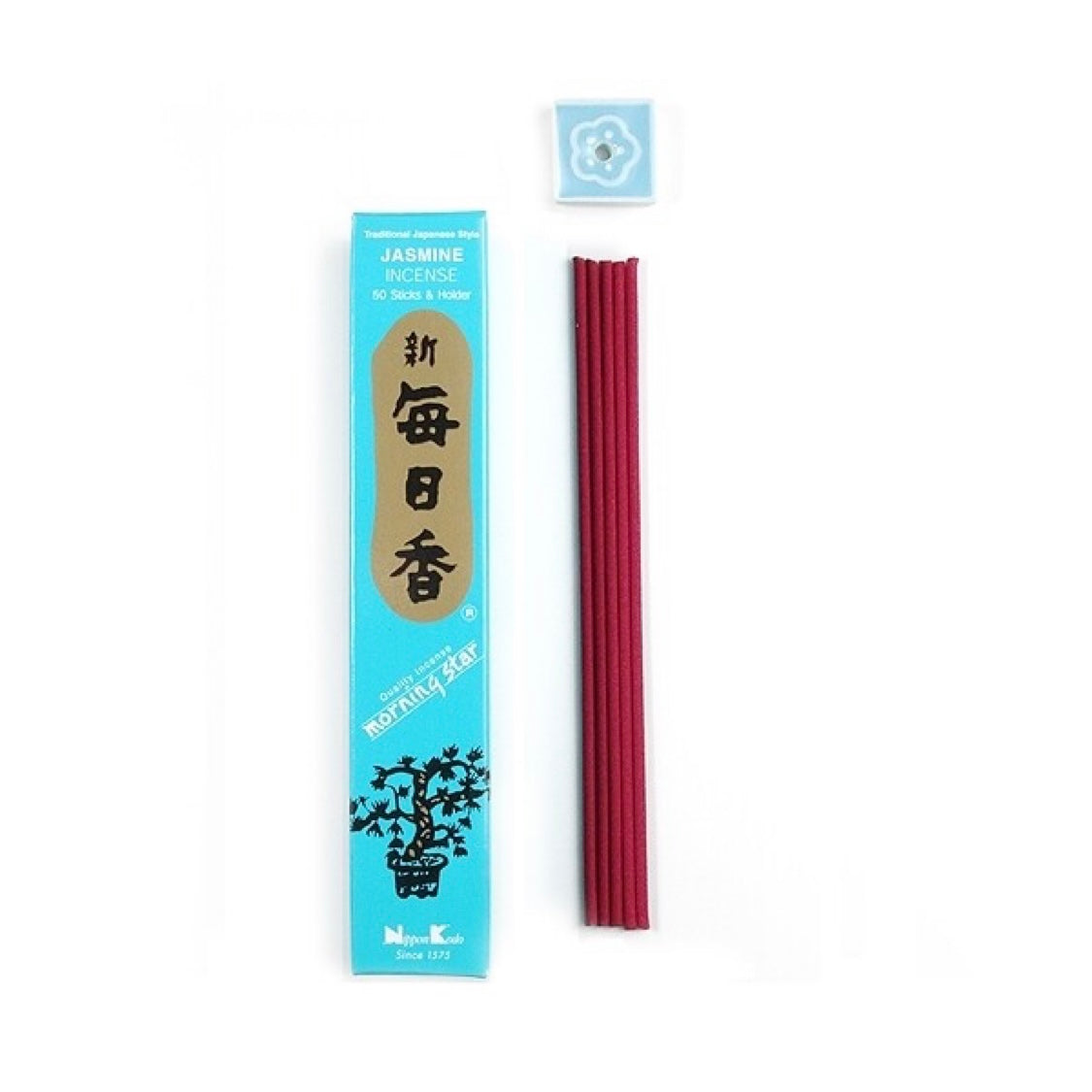 Morning Star Jasmin incenso giapponese in bastoncini - 50 stick | Scopri su Clorophilla Shop