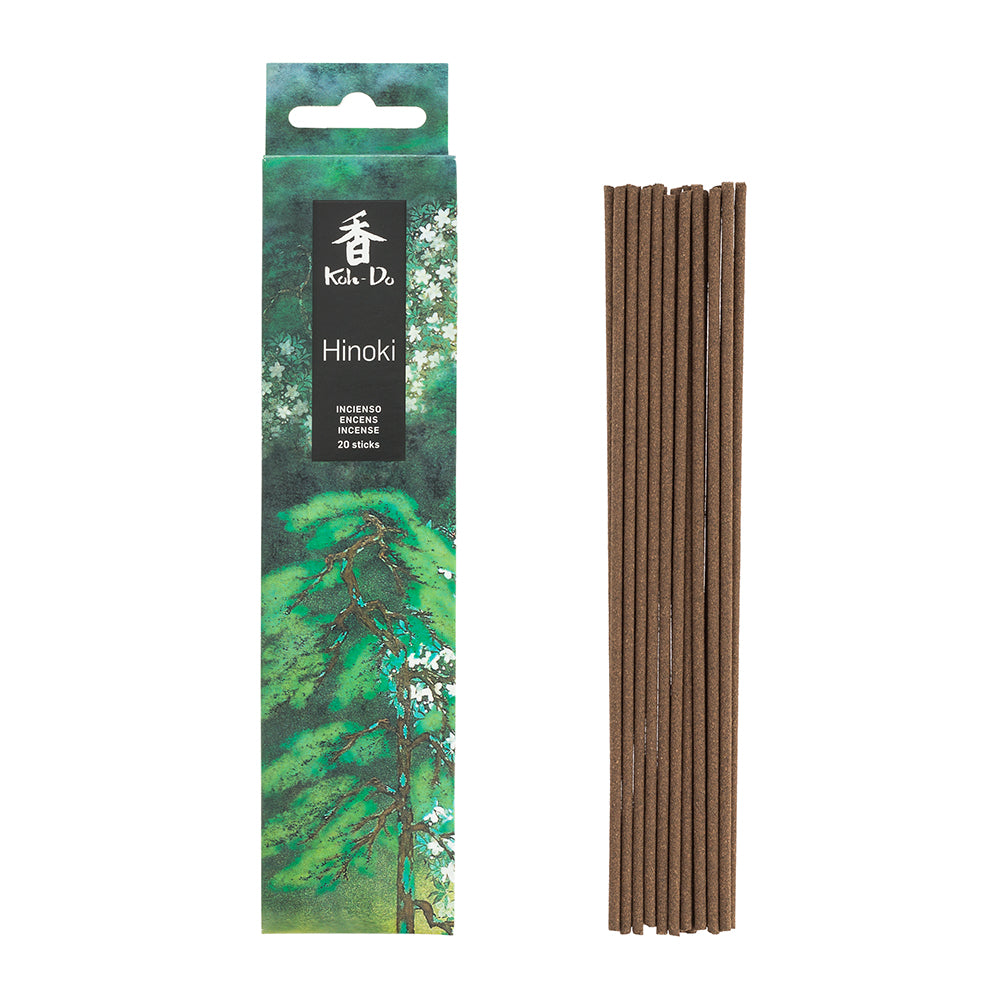 Koh-Do HINOKI Incenso Giapponese in Bastoncini - OLIBANO, CIPRESSO E RESINE | Scopri su Clorophilla Shop