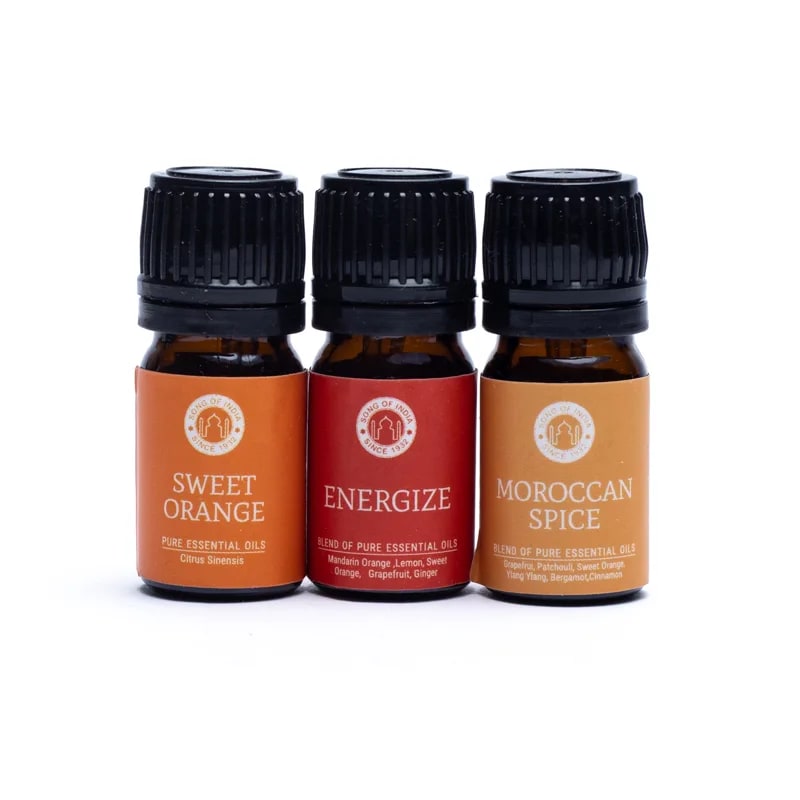 Song of India CITRUS BLAST Set Oli essenziali Aromaterapia - Collezione Agrumata | Scopri su Clorophilla Shop