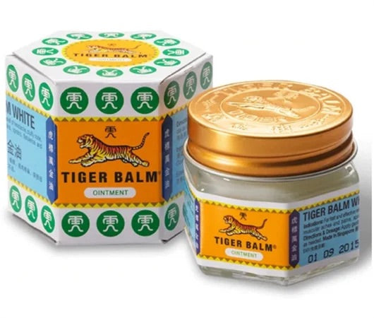 Tiger Balm Balsamo di Tigre Bianco Unguento Decongestionante Originale - Diversi formati | Scopri su Clorophilla Shop