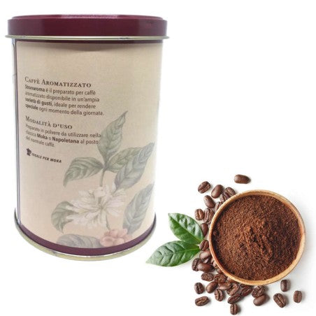 STRANAROMA CAFFÈ MACINATO AROMATIZZATO - Amaretto | Scopri su Clorophilla Shop