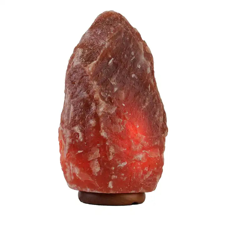 Lampada di Sale Dell'Himalaya Grezza Naturale Rossa - 4-6kg | Scopri su Clorophilla Shop