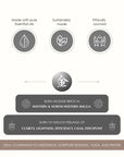 Aromafume Feng Shui METAL Mattoncini Incenso Elemento Metallo - Niente fumo e cenere | Scopri su Clorophilla Shop