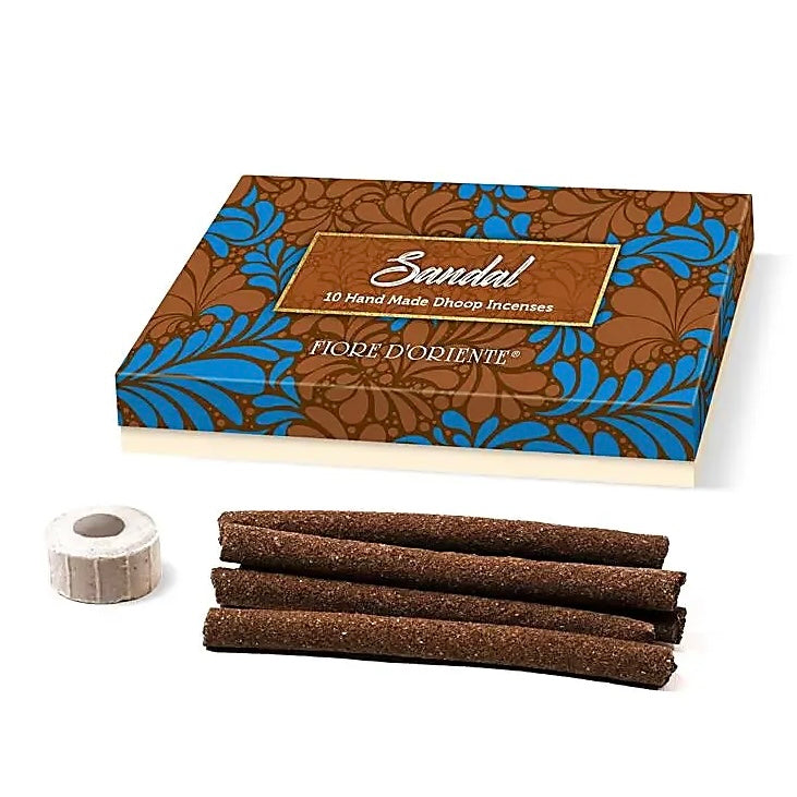 Fiore d'Oriente incenso Dhoop in bastoncini - Sandalo | Scopri su Clorophilla Shop