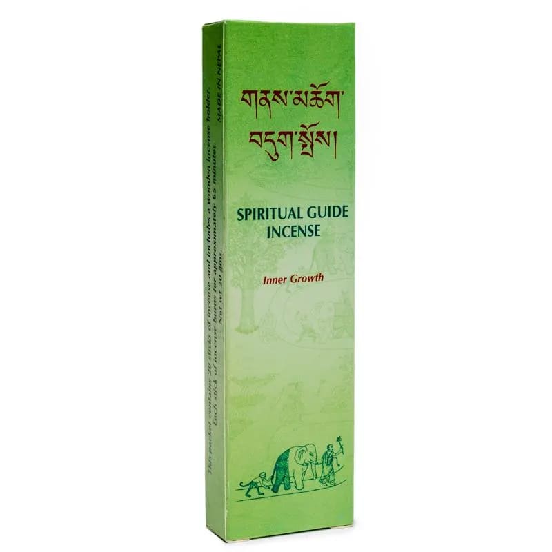 Himalayan Mountain SPIRITUAL GUIDE Incenso Tibetano in Bastoncini 100% Naturale - Erbe e Piante Sacre Medicina Cinese - 20 stick + Portaincenso incluso | Scopri su Clorophilla Shop