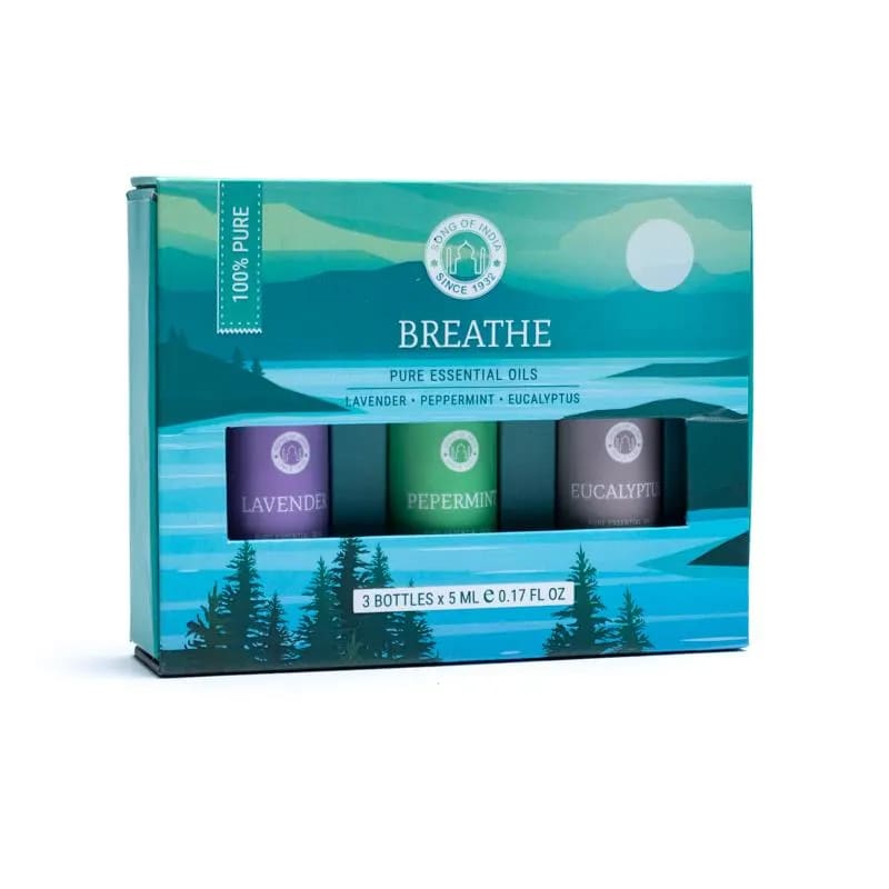 Song of India BREATHE Set Oli essenziali Aromaterapia - Collezione Ringiovanente | Scopri su Clorophilla Shop