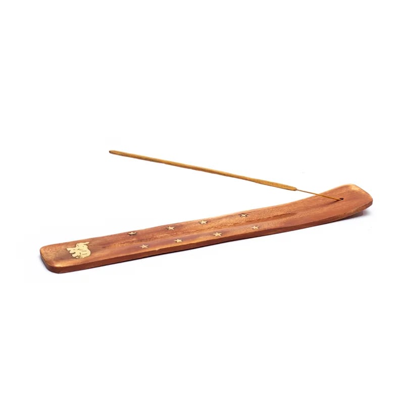 Bruciaincenso Elefante in Legno per Incenso in Bastoncini - Portaincenso Stick 25cm | Scopri su Clorophilla Shop