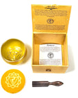 Campana Tibetana 3 Chakra Plesso solare - Batacchio e Cuscino Inclusi | Scopri su Clorophilla Shop