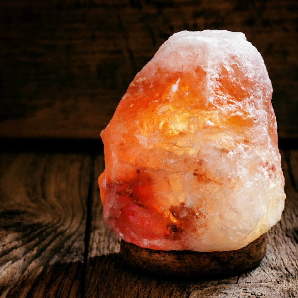 Lampada Di Sale Naturale Grezza Dell'Himalaya - 8-10kg | Scopri su Clorophilla Shop