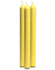 Candela alla Stearina "da Tavola" 7 Chakra colorate e profumate 100% Naturali - Diverse Varianti - 21cm | Scopri su Clorophilla Shop