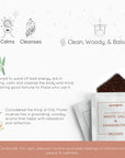 Aromafume "White Sage" Kit Bruciaincenso + 12 Mattoncini di incenso - Niente Fumo e Cenere | Scopri su Clorophilla Shop