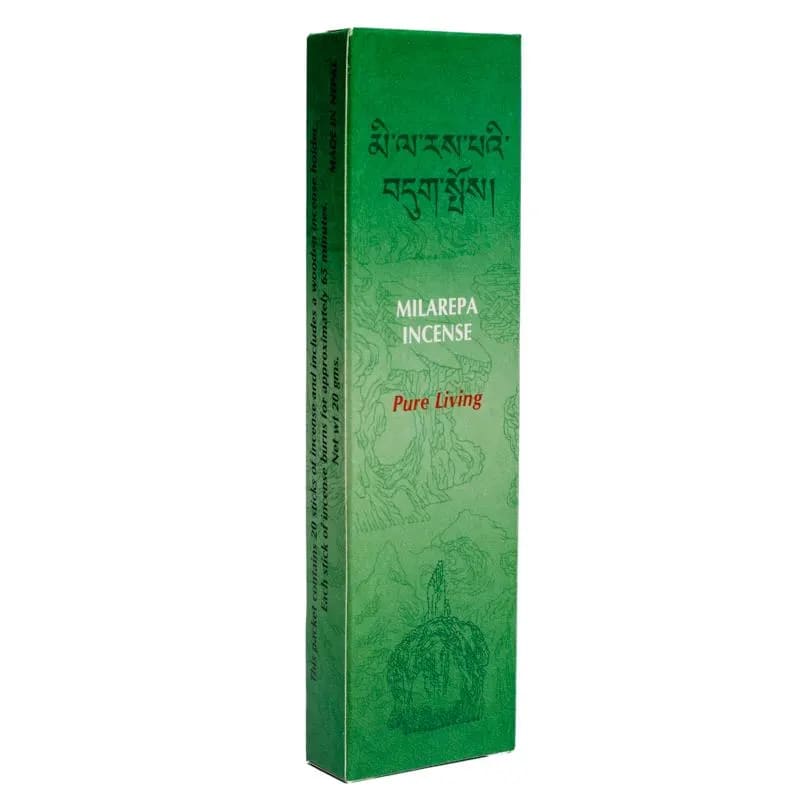 Himalayan Mountain MILAREPA Incenso Tibetano in Bastoncini 100% Naturale - Erbe e Piante Sacre Medicina Cinese - 20 stick + Portaincenso incluso | Scopri su Clorophilla Shop