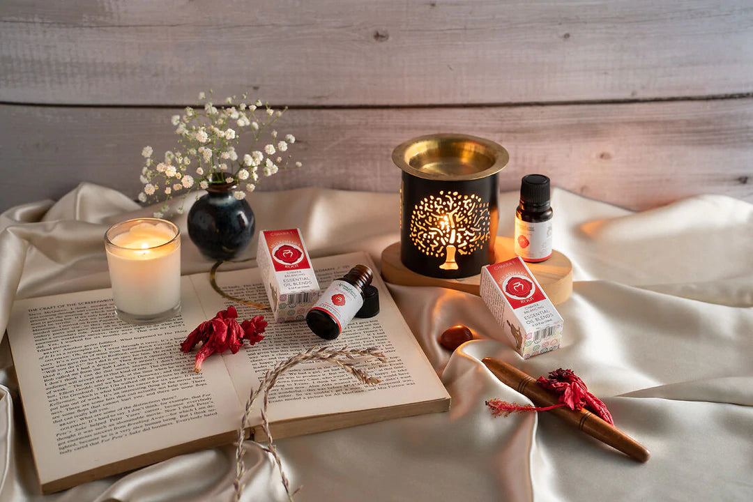 Aromafume olio essenziale Muladhara 1 Chakra Radice - STABILITÀ E POSITIVITÀ | Scopri su Clorophilla Shop