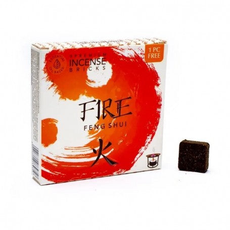 Aromafume Feng Shui FIRE Mattoncini Incenso Elemento Fuoco - Niente fumo e cenere | Scopri su Clorophilla Shop