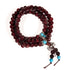Mala Tibetana in Legno e Dorje con filo elastico - Collana Rosario 108 Grani in legno e 3 Grani Ornamentali | Scopri su Clorophilla Shop