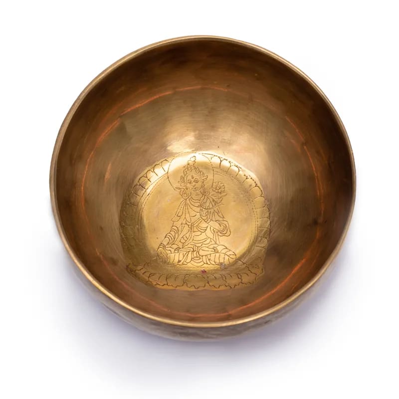 Campana tibetana Buddha della Medicina in Bronzo 13cm 400-600g | Scopri su Clorophilla Shop