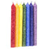 Candela alla Stearina "da Tavola" 7 Chakra colorate e profumate 100% Naturali - Diverse Varianti - 21cm | Scopri su Clorophilla Shop