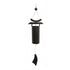 Campana a Vento Zen nera - 58cm | Scopri su Clorophilla Shop