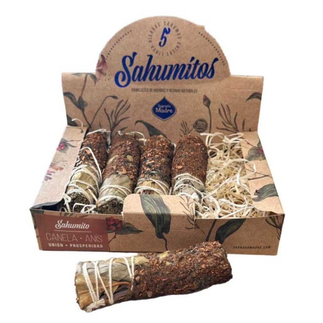 Sagrada Madre Smudge di erbe artigianali - Salvia, Cannella e Anice | Scopri su Clorophilla Shop