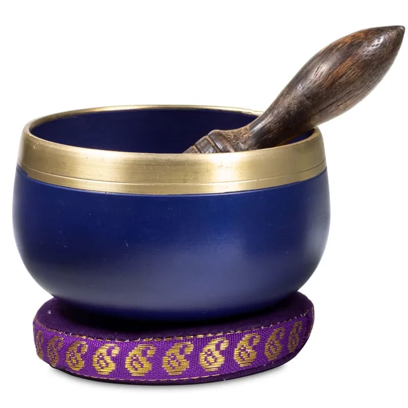 Campana Tibetana 7 Chakra Corona - Batacchio e Cuscino Inclusi | Scopri su Clorophilla Shop