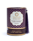 Ayurveda Candela profumata TRIDOSHA Lavender Lemongrass - Fragranza Lavanda e Citronella | Scopri su Clorophilla Shop