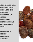 Corniola Grezza Origine Uruguay - Pietra | Scopri su Clorophilla Shop