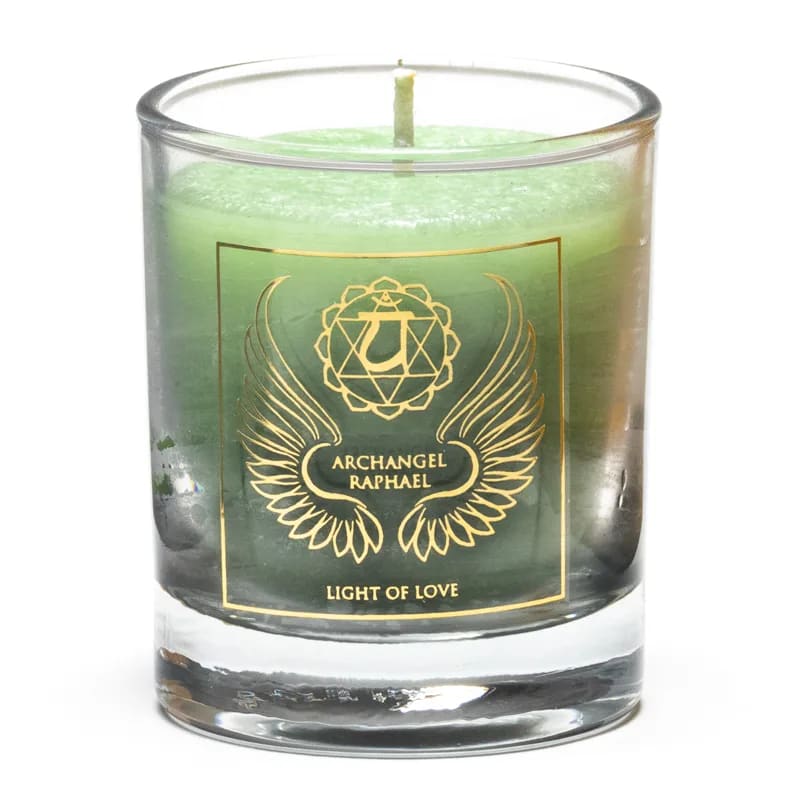 Candele Votive in Vetro ARCANGELO Profumate con Oli Essenziali in Confezione Regalo - Diverse Varianti - | Scopri su Clorophilla Shop