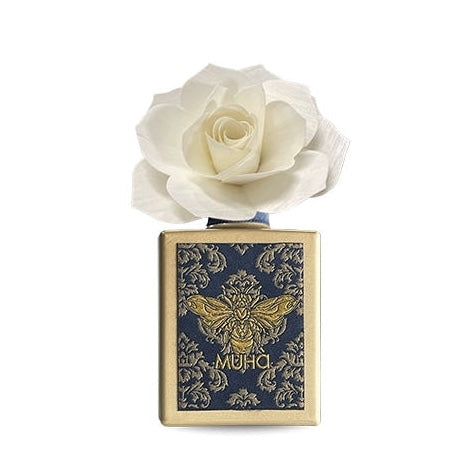 MUHÀ Art Diffuser Fiori di Cotone - Profumatore d'ambiente con rosa - 100ml / 200ml / 750ml / 3000ml | Scopri su Clorophilla Shop