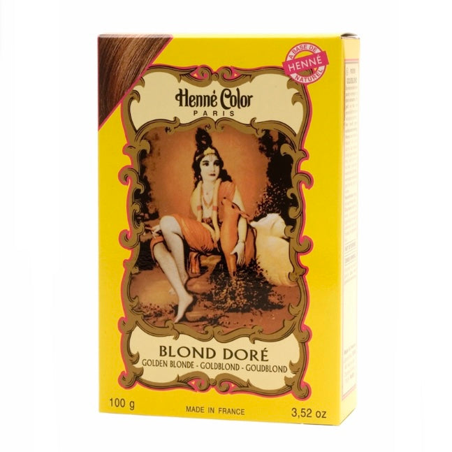 Sitarama Hennè Color tintura capelli in polvere - Biondo Dorato 100g | Scopri su Clorophilla Shop