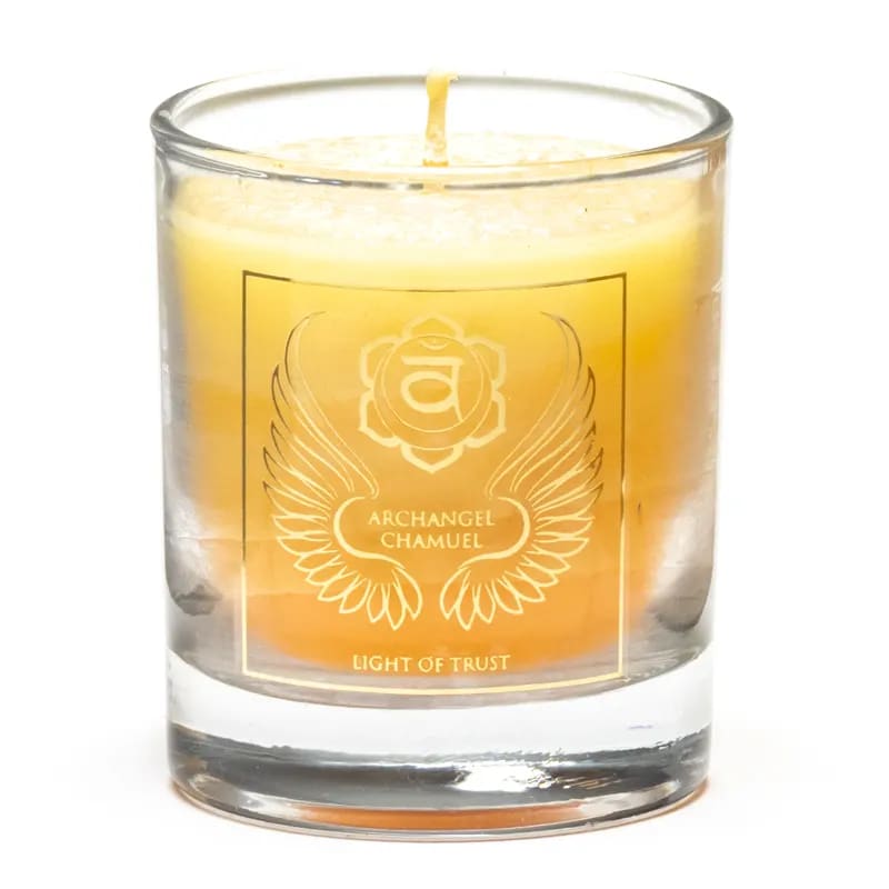 Candele Votive in Vetro ARCANGELO Profumate con Oli Essenziali in Confezione Regalo - Diverse Varianti - | Scopri su Clorophilla Shop