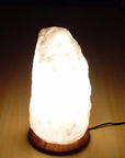 Lampada di Sale Dell'Himalaya Grezza Naturale Bianca - 15-20kg | Scopri su Clorophilla Shop
