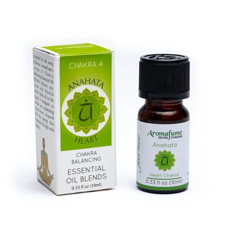 Aromafume olio essenziale Anahata 4 Chakra del Cuore - AMORE, ACCETTAZIONE E GENTILEZZA | Scopri su Clorophilla Shop