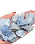 Quarzo Blu Grezzo calmante Origine Brasile - Pietra da 3-5cm | Scopri su Clorophilla Shop