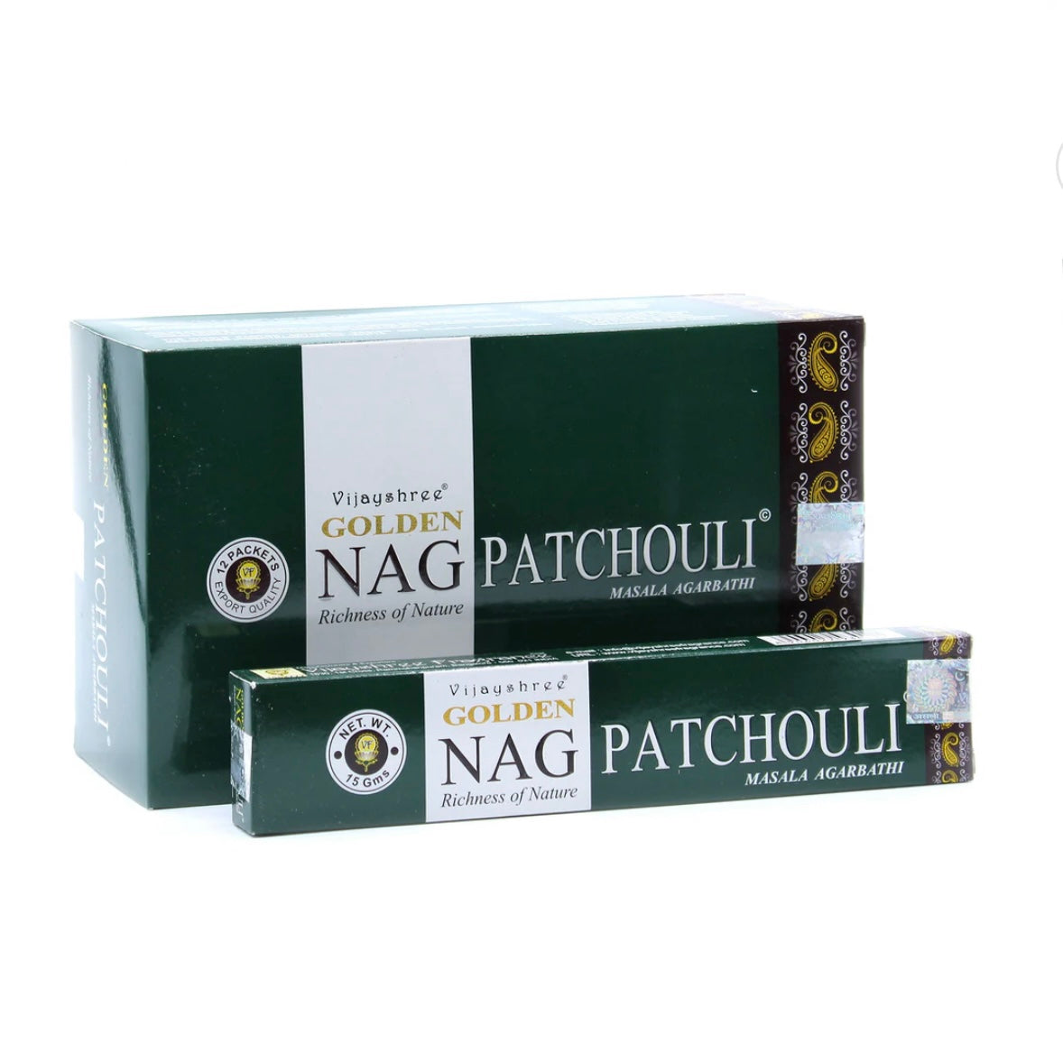VIJAYSHREE BASTONCINI DI INCENSO - Patchouli | Scopri su Clorophilla Shop