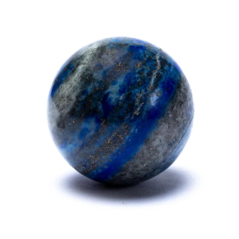 Sfera Feng Shui in Lapislazzuli Pietra Naturale Qualità A - Calmante con Proprietà Curative - Cristalloterapia | Scopri su Clorophilla Shop