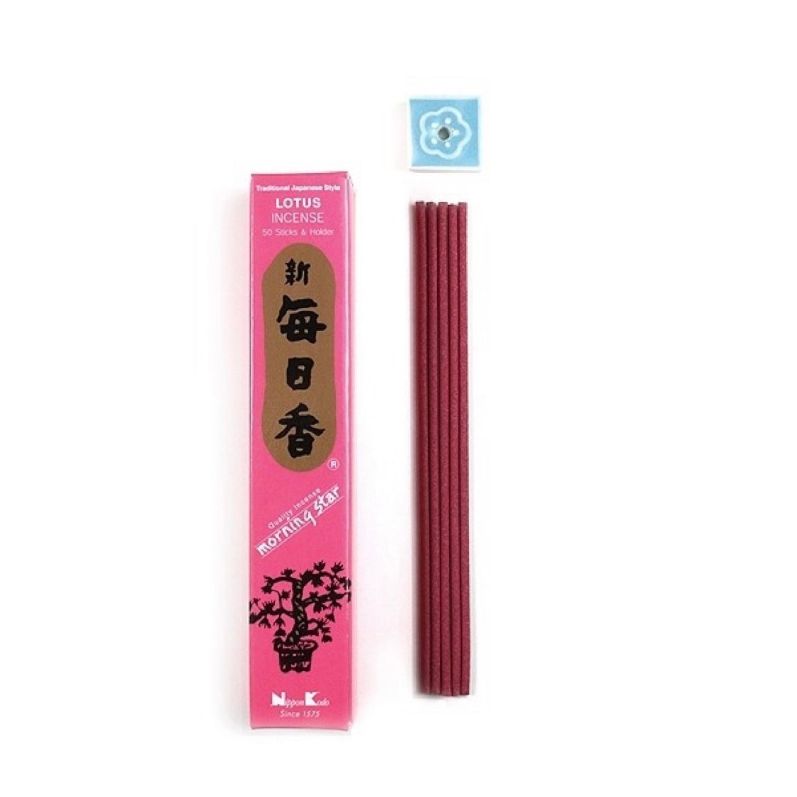Morning Star Lotus incenso giapponese in bastoncini- 50 stick | Scopri su Clorophilla Shop