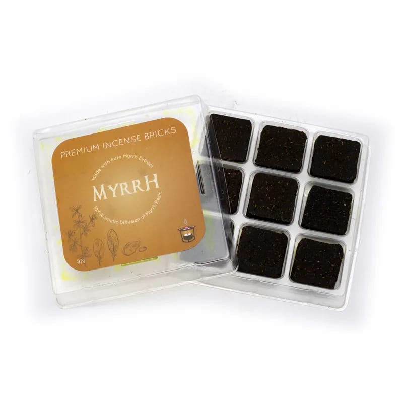 Aromafume Myrrh Mattoncini Incenso - Niente fumo e cenere | Scopri su Clorophilla Shop