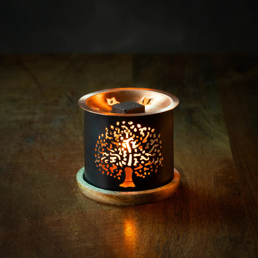 Aromafume "White Sage" Kit Bruciaincenso + 12 Mattoncini di incenso - Niente Fumo e Cenere | Scopri su Clorophilla Shop